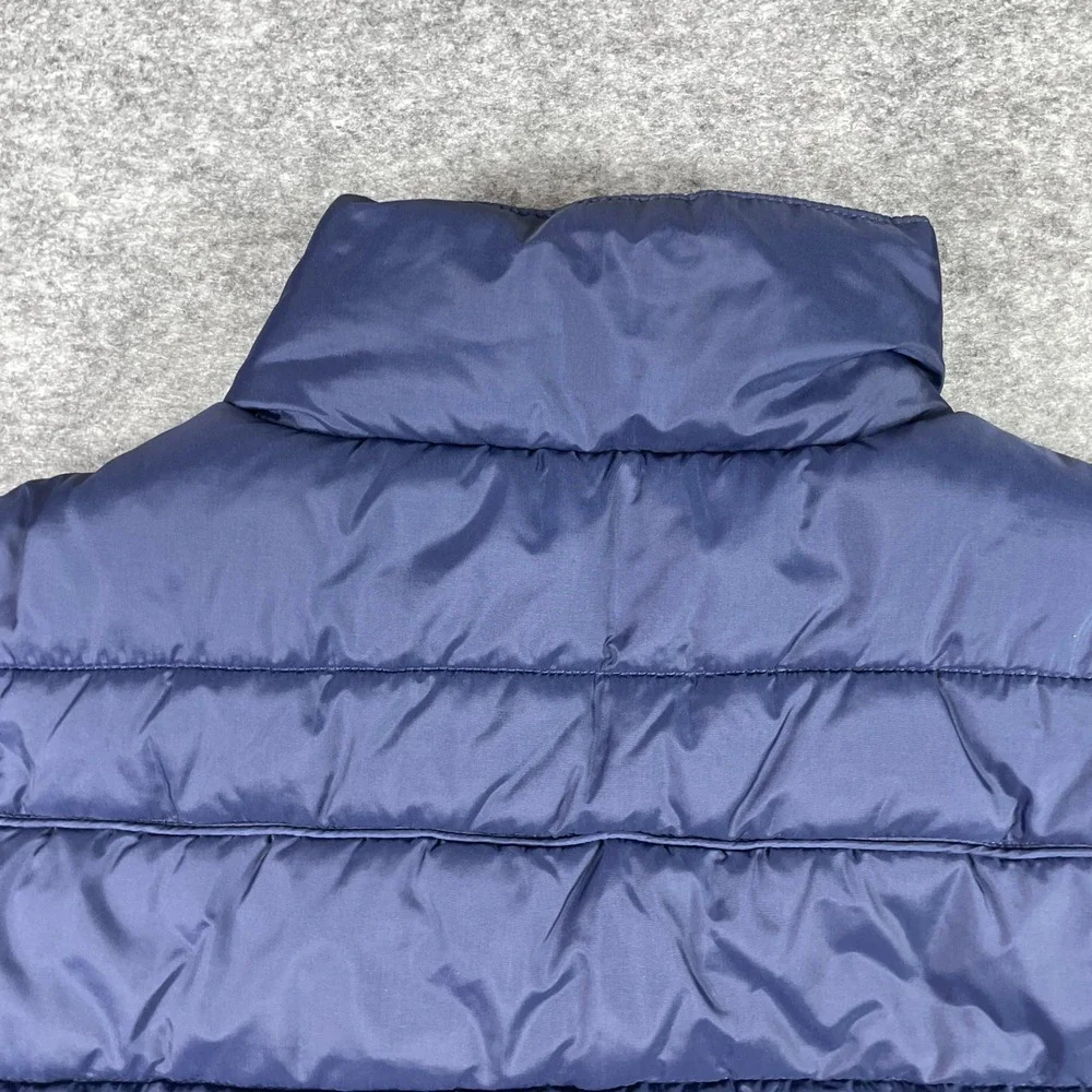 ThirtyTwo Puffer Vest Mens M Blue Joe Sexton Signature Quilted Snap Front Vest